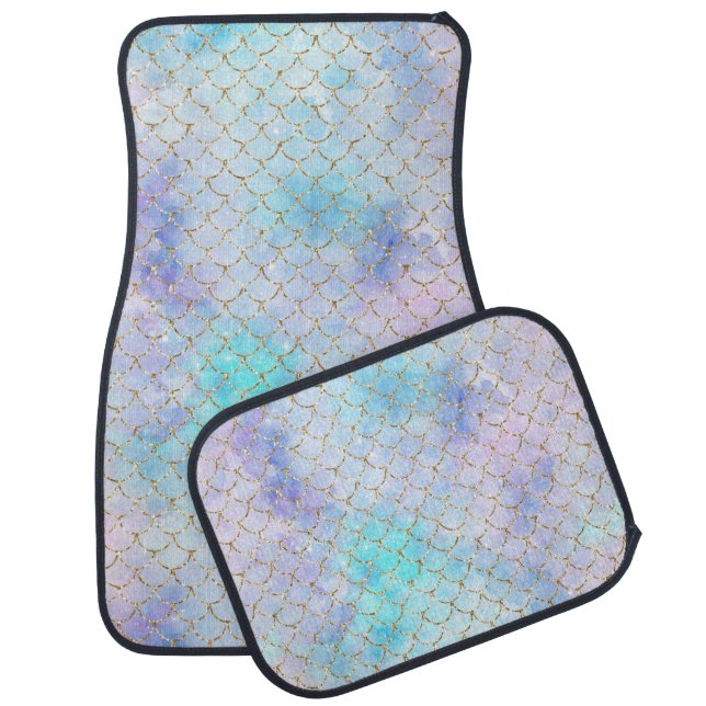 A Mermaid Galaxy Series Design 7  Car Floor Mat (Set)