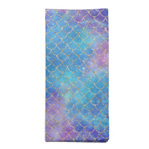 A Mermaid Galaxy Series Design 9   Cloth Napkin