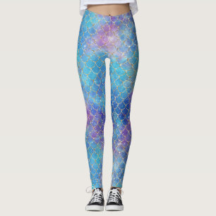 A Mermaid Galaxy Series Design 9 Leggings