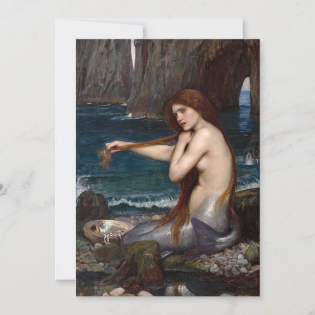 A Mermaid | John William Waterhouse (Front)