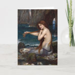 A Mermaid | John William Waterhouse Card
