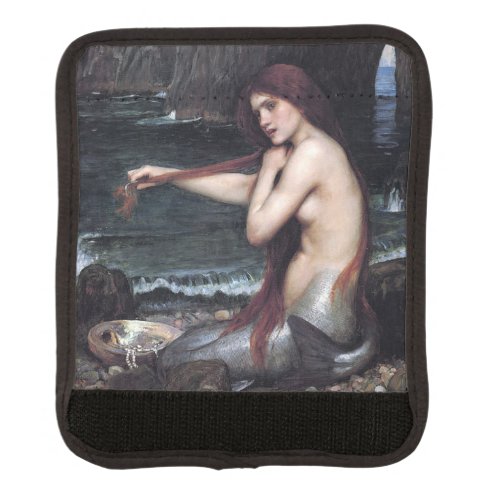 A Mermaid John William Waterhouse Mythological Luggage Handle Wrap