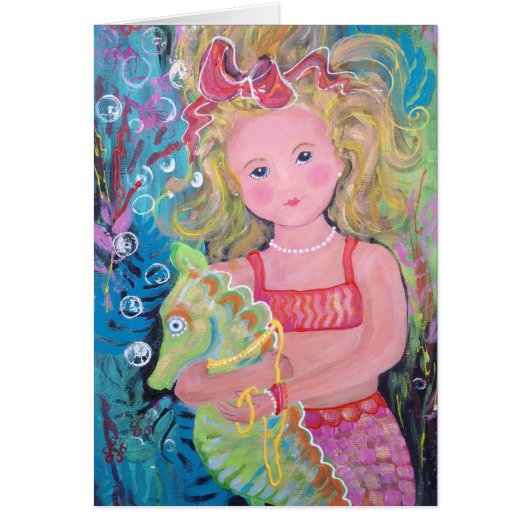 "A Mermaid Named Eva" Cards (Front)