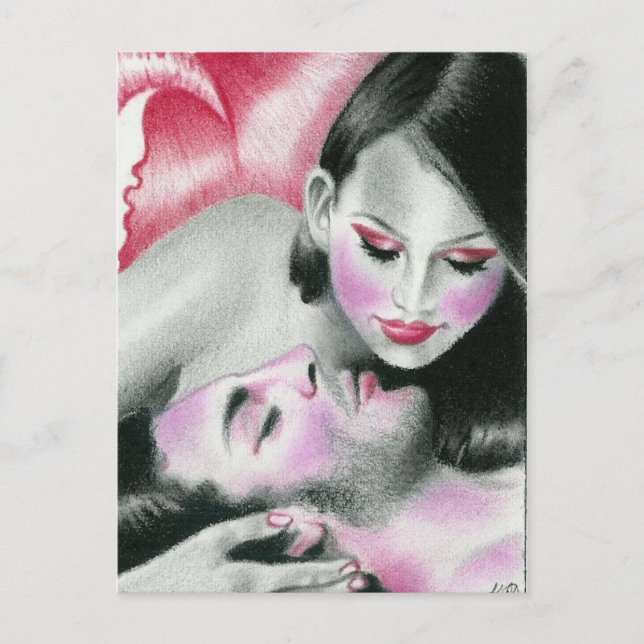 A Mermaid's Love Postcard (Front)