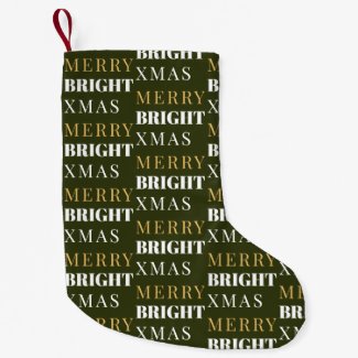 A Merry and Bright Christmas Tree Green and Yellow