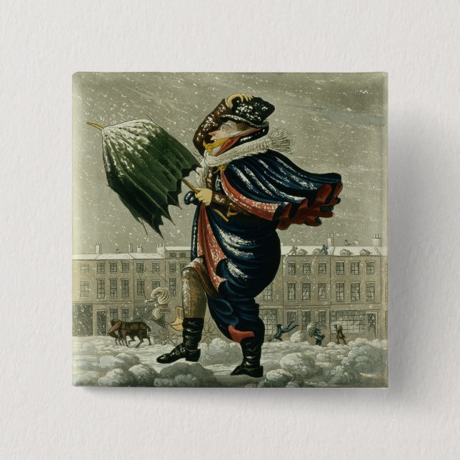 A Merry Christmas and a Happy New Year in London, Button (Front)