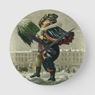 A Merry Christmas and a Happy New Year in London, Round Clock