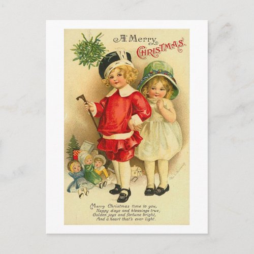 A Merry Christmas Children Card