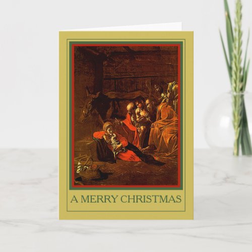 A MERRY CHRISTMAS HOLIDAY CARD