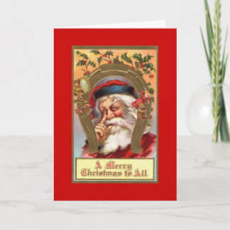A Merry Christmas to All Holiday Card