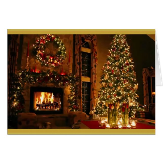A Merry Christmas to You and Yours Cards (Front Horizontal)