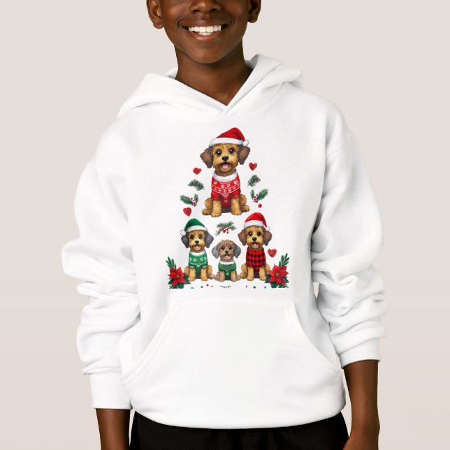 A Merry Dog’s Christmas Day Hoodie (Front)