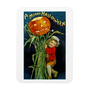 A Merry Halloween Magnet