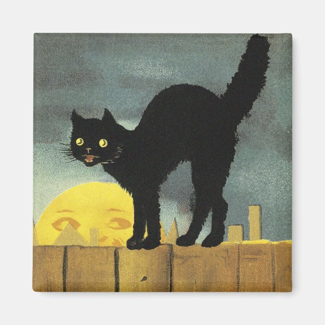 A Merry Halloween Magnet (Front)