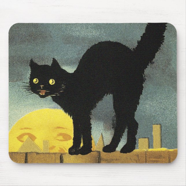 A Merry Halloween Mouse Pad (Front)