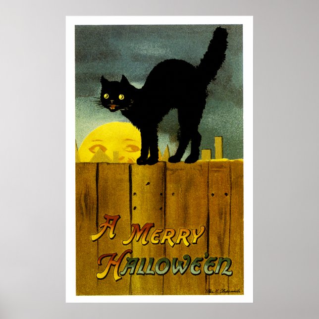 A Merry Halloween Poster (Front)