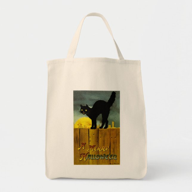 A Merry Halloween Tote Bag (Front)