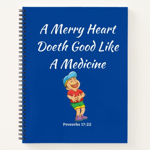 A Merry Heart notebook