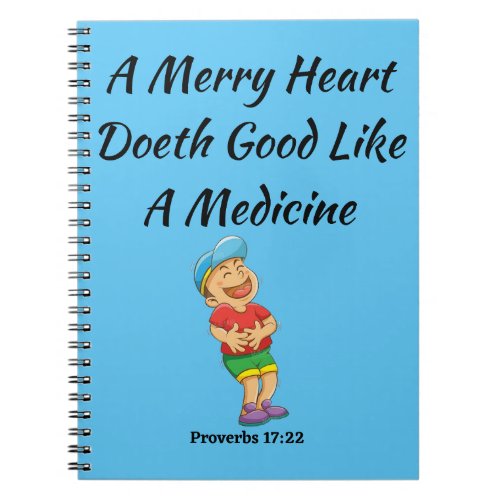A Merry Heart notebook