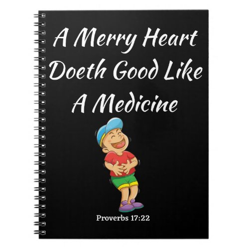 A Merry Heart notebook