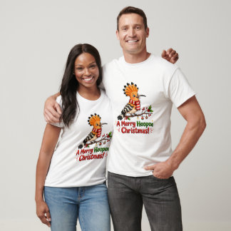 A Merry Hoopoe Christmas T-Shirt