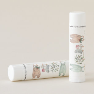 A Merry Little Baby Shower Christmas Clothes Lip Balm