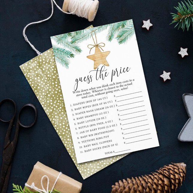 A Merry Little Baby Shower Guess The Price Game (Creator Uploaded)