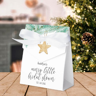 A Merry Little Bridal Shower Favor Boxes