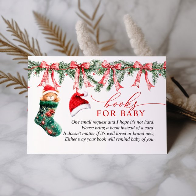 A Merry Little Christmas Book for Baby Card (Creator Uploaded)