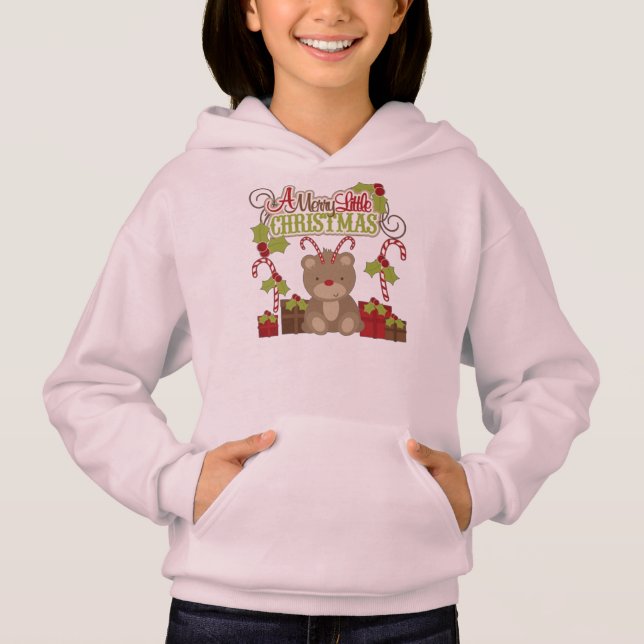 A Merry Little Christmas Hoodie (Front)