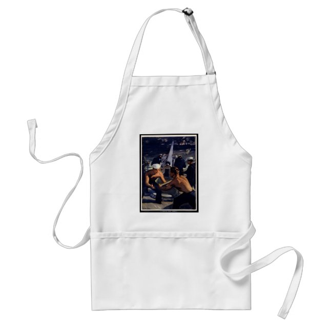 A Message from America Adult Apron (Front)
