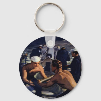 A Message from America Keychain