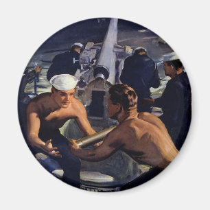 A Message from America Magnet