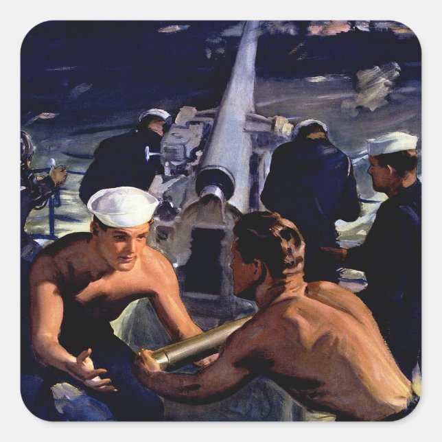 A Message from America Square Sticker (Front)