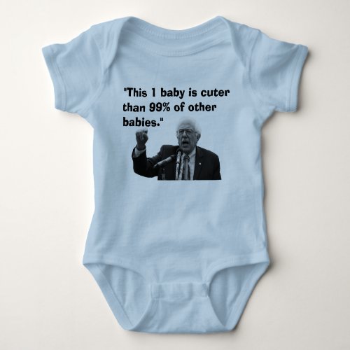 A message from Bernie Baby Bodysuit