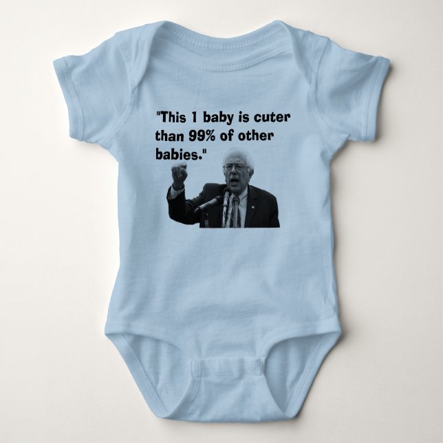 A message from Bernie Baby Bodysuit (Front)