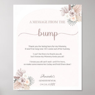 A Message From the Bump Poster