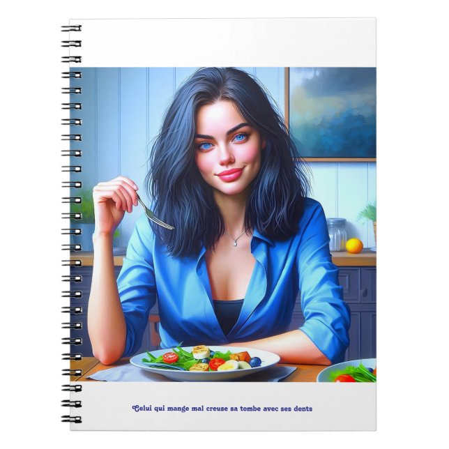 - A Message from the Heart Notebook (Front)