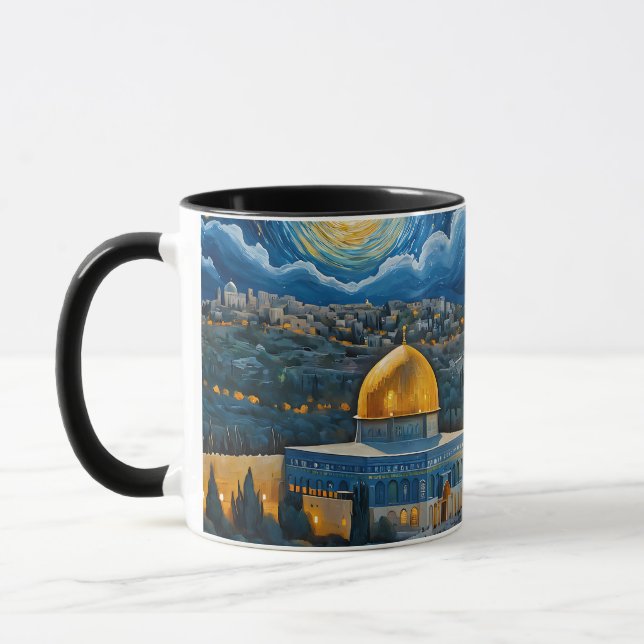 A Message of Peace & Freedom Mug (Left)