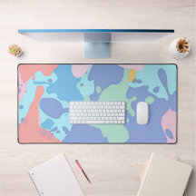 A messy pattern of stains of paint