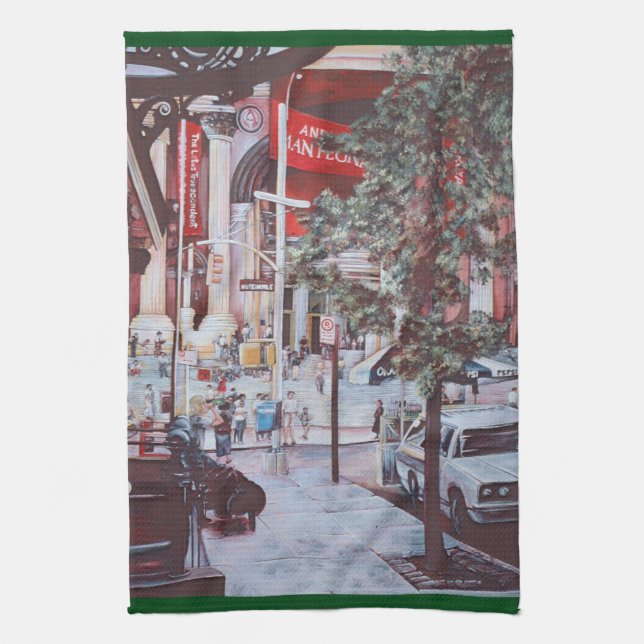 A Met Moment Kitchen Towel (Vertical)