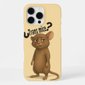 A mice confused by dumb statement iPhone 16 pro max case