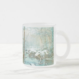 A Mid-Winter's Night's Dream Frosted Glass Coffee Mug