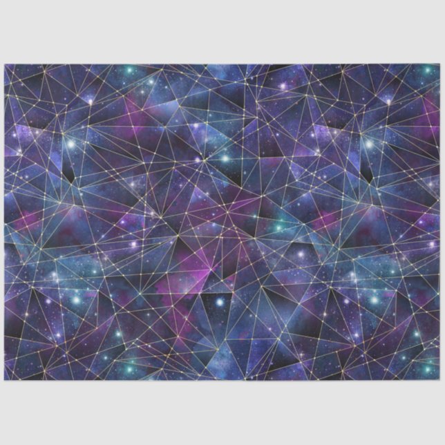 A Midnight Crystal Series Design 14 Tissue Paper (Front)