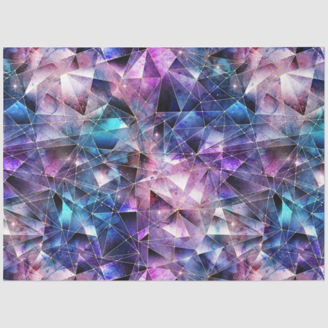 A Midnight Crystal Series Design 15 Tissue Paper (Front)