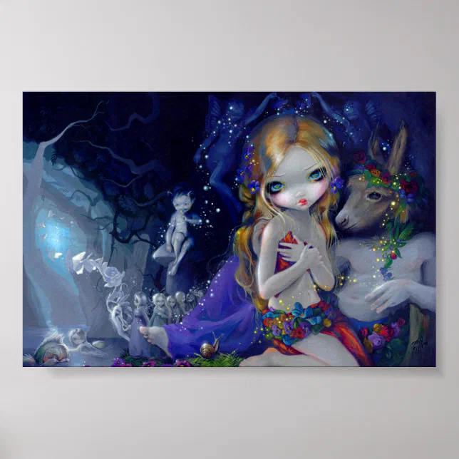 A Midsummer Night's Dream Art Print fairy Titania | Zazzle