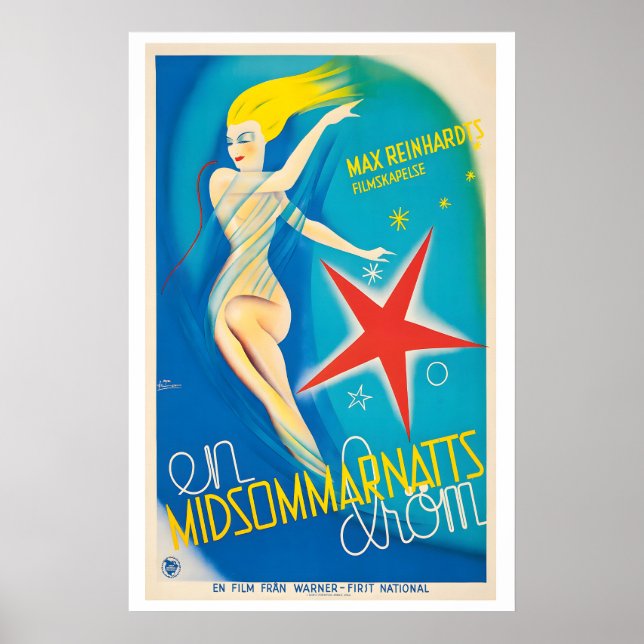 A Midsummer Night's Dream En Midsommarnatts Drom Poster (Front)