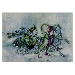 A Midsummer Night's Dream Fairies Cutting Board