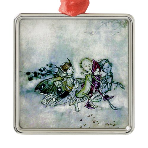 A Midsummer Night's Dream Fairies Metal Ornament