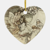A Midsummer Night's Dream Fairy Heart Ornament